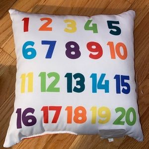 Target Numbers Pillow